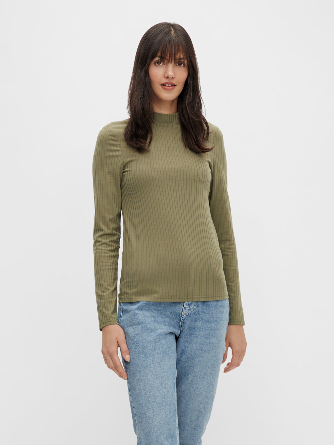 PCKYLIE Pullover - Deep Lichen Green